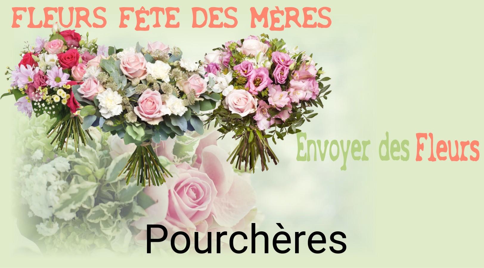 Bouquet de Fête des Mères livré à Pourchères